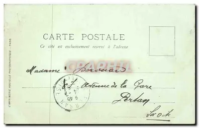 Tuinen van Versailles — Het Bosje van de Domenieken — LL. — Leuernier Edouard — Achterkant