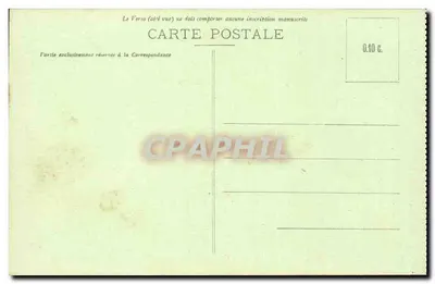 Albert (Somme) — Torre da Basílica após bombardeio (1916) — Edição Vve Petit-Roger, Rue Carnot — Verso