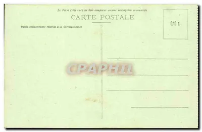 Albert (Somme) — A Gendarmeria Destruída — Edição Vve Petit Roger, Rue Carnot — Verso
