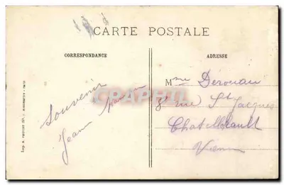 Ablain St-Nazaire (P.-de-C.) — Marmite do 138 austríaco não estourada — R. P. Paris — Verso