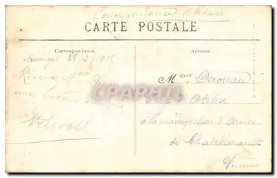 Estátua de George Sand em Le Châtre — Alexandre Defradat, editor, n°16 — Verso