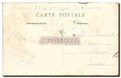 Alfortville - A Prefeitura — B.F., Paris — n°8 — Verso
