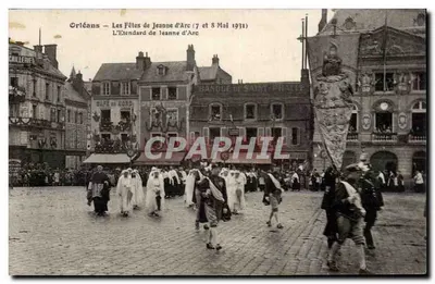 Orléans — Les Fêtes de Jeanne d'Arc (7 et 8 Mai 1931) — L'Etendard de Jeanne d'Arc