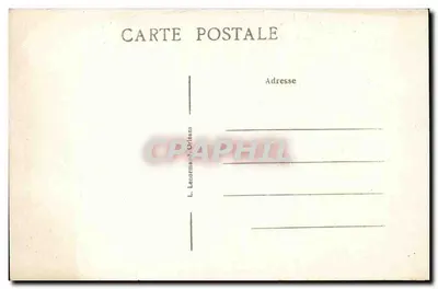 Orléans — As Festas de Joana d'Arc, 7 e 8 de Maio de 1931 — Homenagem a Joana d'Arc pela Armada de Automóveis Metralhadores — L. Lenormand, Orléans — Verso
