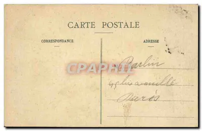 Kaptur okrągły — Normandia — kolekcja P. Bunel, fotograf i wydawca, w Vimontiers (Orne) — N° 1197 — Rewers