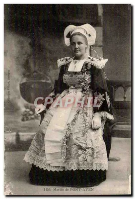 Noiva de PONT-AVEN — Coleção Villard, Commercy — n° 1156