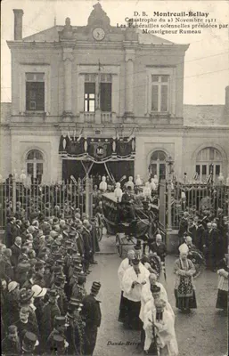 Montreuil-Bellay — Catástrofe do 23 de novembro de 1911 — Dando-Berry