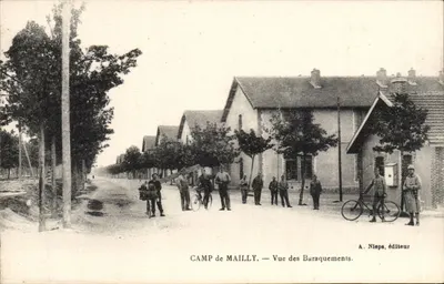 Camp de Mailly — Vista dos Barracões — A. Nieps, editor