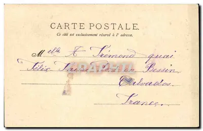 Spahis Tunisiano — Marcelle Loannelongue — V.P. Paris No. 28 — Verso
