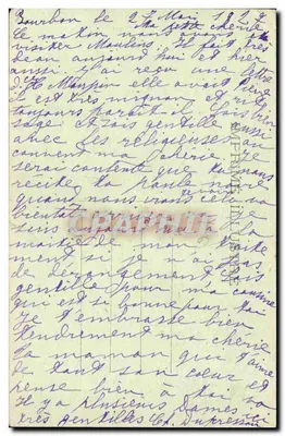 Bourbonnaise — Bernard, Wyd., Bourbon-L'Archambault — n° 6340 — Rewers
