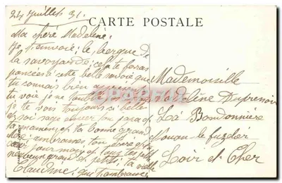 Bourg-St-Maurice — Una filatrice — SITES PITTORESQUES DE SAVOIE — n°137 — Verso