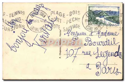 Junges Breton aus dem Finistère — In der Bretagne — F. Chapeau, Nantes, Nr. 24 — Rückseite