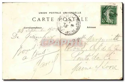Jovem Mulher de Pont-Aven — Estudo dos Lenços da Bretanha — Coleção Villard, Quimper — Verso
