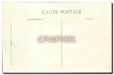Saint-Denis'te patlama, 4 Mart 1916 — Komşu bir sokağın görünümü — Visé, Paris — Arka yüz