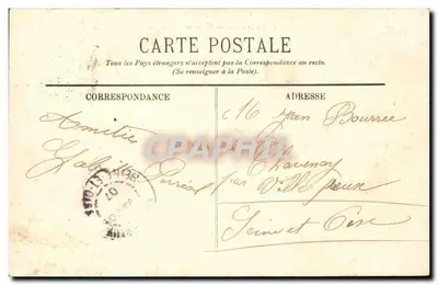 Argentan — Quartel Molitor — E. Ruussel, edição Argentan — Cliché D. — Verso