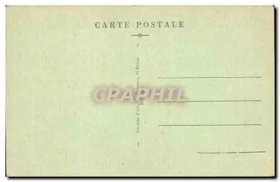 Autour des Lits Clos - Ah ! m'pauv'sée, j'ai vraiment trop dansé hier — Coll. E. Harmonie, St-Brieuc — Verso