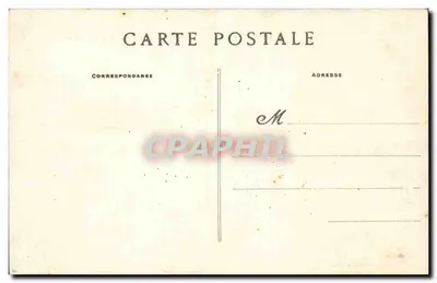 A Ilha Garo, vista de Loctudy — Coleção Villard, Quimper — Verso