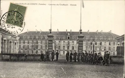 Fontenay-le-Comte (Vendée) - Casa do Chaffault - Entrada — Lib. Jehly-Poupin, Mortain