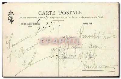 St-Brieuc - Caserna Charner, cerca de la Estación — editor Breiz (n°9) — Reverso