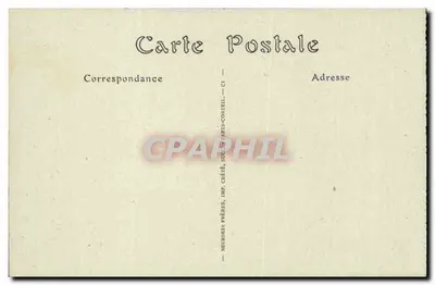 Coucy-le-Château — Wyspa Chauny (początek 1915) — JND Phot. — Rewers