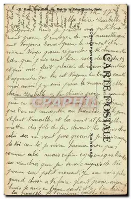 Bouquet of Flowers — Poem by Sully Prudhomme — Publisher H. Dépèze — Back