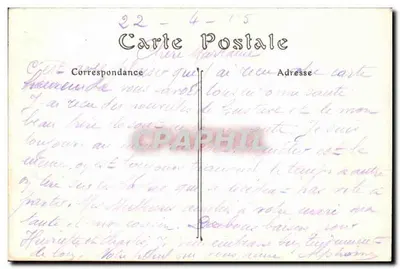 M. Millerand, 전쟁 장관, 장군 조프르와 군사참모부가 전선에서 — 1914년 캠페인 — ND Phot. — 뒷면