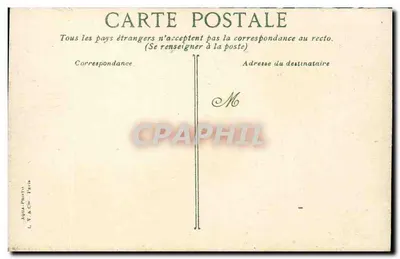 Trouville — A Praia e o Casino — Aqua-Photo, Paris, n° 1600 — Verso