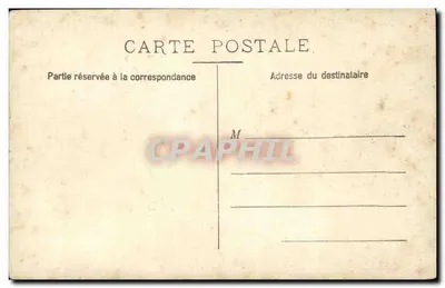 Hombre en reposo — escena de jardín — tarjeta postal anónima — Reverso