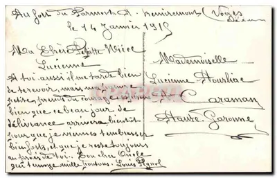 S.M. Albert, Król Belgii — portret w mundurze — wydawca D.K. nr 9401 — Rewers