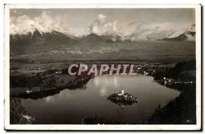 Lago Bled — ilha com igreja — Pristna fotografija, n° 367