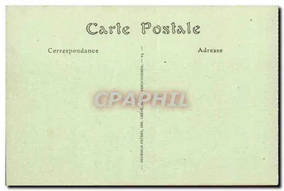 Coucy-le-Château — A Praça do Mercado e o Donjon — Jhot. — Verso