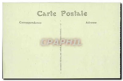 Coucy-le-Château — Mura visti dalla Porta di Soissons — editore NELURDEIN FRÈRES, Parigi-Corbeil — Verso