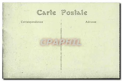 Coucy-le-Château — La Place de l'Hôtel-de-Ville — Plaza del Ayuntamiento — Reverso