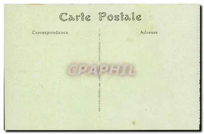 Coucy-le-Château — Os Muros da Porta de Laon — editor NELFORD-PRÉRIÈRES, n° 52 — Verso