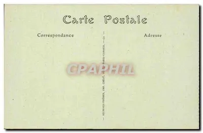 Coucy-le-Château — Vista geral do Castelo (1916) — JND Frères — Verso