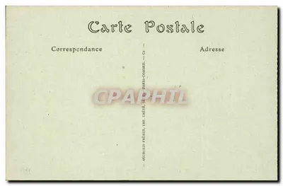 Coucy-le-Château — La Porte de Laon — Dekoration für den Besuch des Kardinals Hartmann, Erzbischofs von Köln, 11. April 1916 — Rückseite