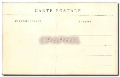 Verdun — Widok Hotelu Coq Hardi po bombardowaniach — L. C. H., Paryż — Rewers