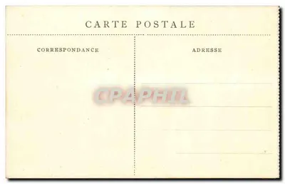 Verdun — Rua e canto da Place d'Armes após o bombardeio — L.C.H. - Viué, Paris, n° 528 — Verso