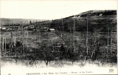 Chavignon — Mont des Tombes — Mont dos Túmulos — JND fot.