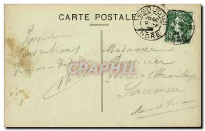 Issoudun — Os Hospices — Edit. J. Aubel - Issoudun — Verso