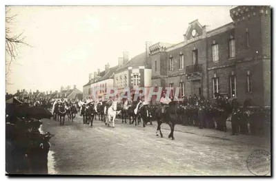 Parada de Cavalaria — Rue Principale — Fotografia original de Th. Lourde