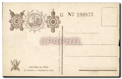 पोइलू के दिन — 31 अक्टूबर - 1 नवंबर 1915 — प्रकाशक जे. लापॉइंट, पेरिस — पीछे