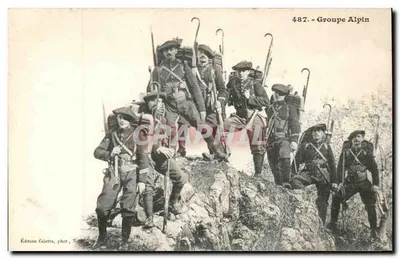 Grupo Alpino — Edição Giletta, fot. N° 487