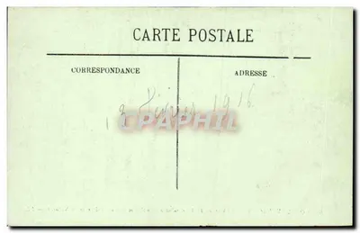 Courçay (I.-et-L.) — Rochers nad rzeką Indre (Lokalizacja Teatru Natury) — Rochers de l'Hôtel du Cheval Blanc — Rewers