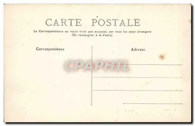 Tours - Most na jeziorze w ogrodzie Prébandes d'Oë — wydawca nieznany, nr serii 140 — Rewers