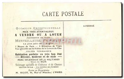 Ballan (Indre-et-Loire) — Castello di Bois Renault — in vendita o in affitto immediatamente — Verso