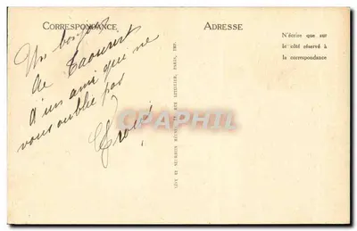O Mar de Areia — Scènes & Types — LL — n° 6531 — Verso