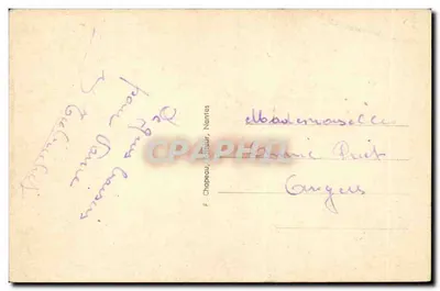 In Bretagna — Come Papà — F. Chapeau, Nantes, n°85 — Verso