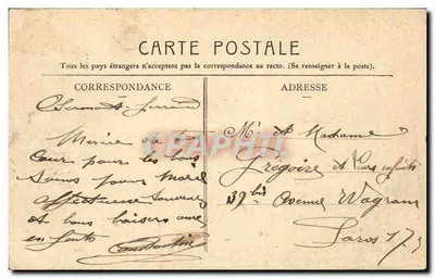 Clermont-Ferrand (P.-de-D.) — Kasernen van Gravanches — uitgever Hirmodelle, n° 421 — Achterkant