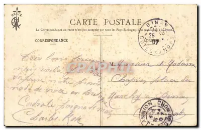 Jeune femme et homme en tenue de scène — scène de théâtre — éditeur E. Hamonic, n° 2041 — Verso